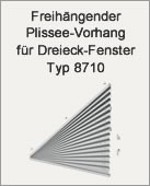 Plissees Sonderformen